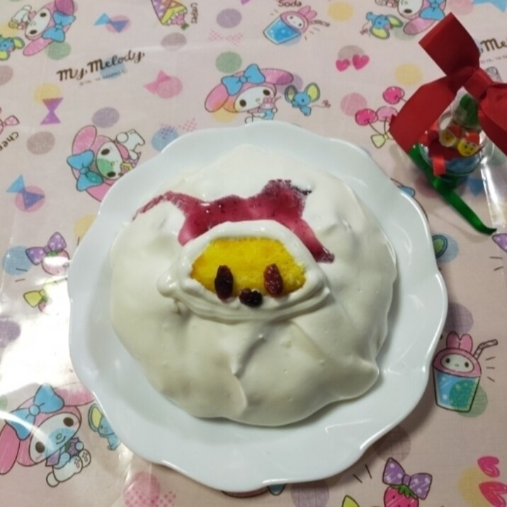 サンタさんだよ～(*´∇`)ﾉん？たぬき？